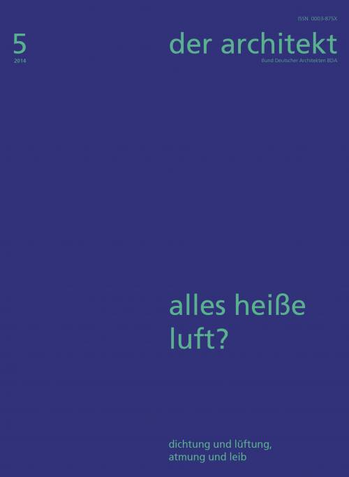 der architekt 5/14