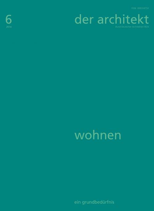 der architekt 6/2014